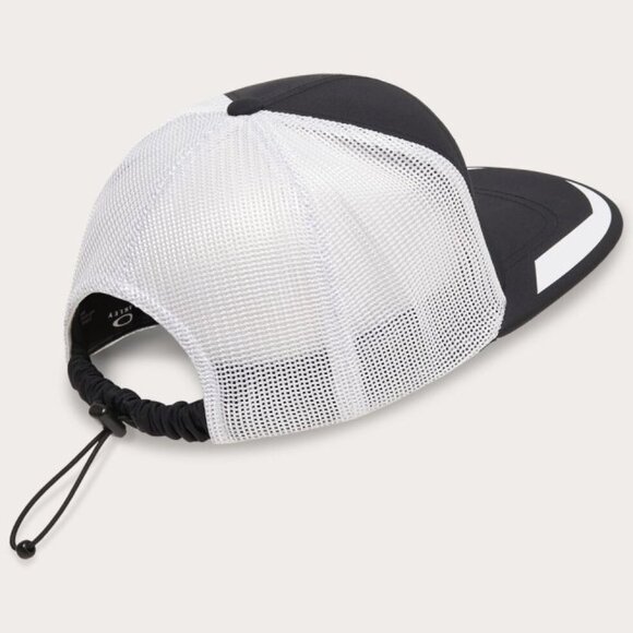 Men's Oakley Podium Trucker Hat Size LXL NWT Black & White - Picture 2 of 5